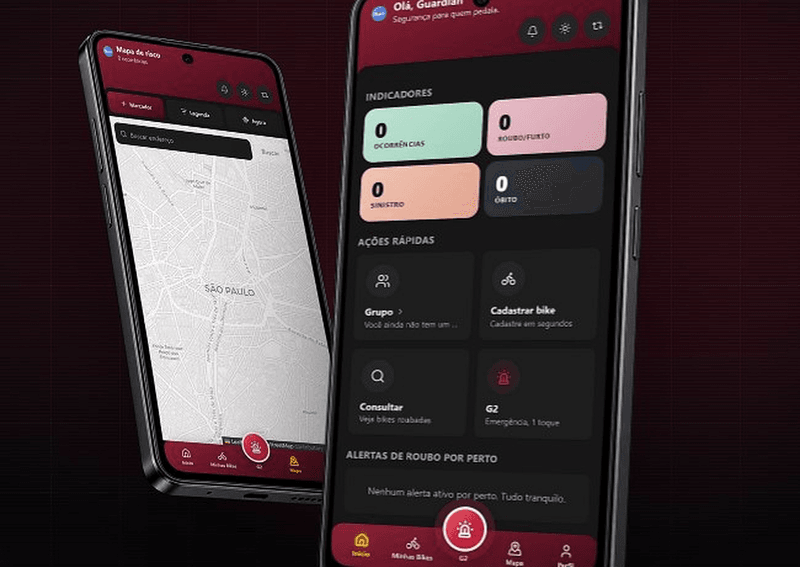App GBike, parceria com o IMPS
