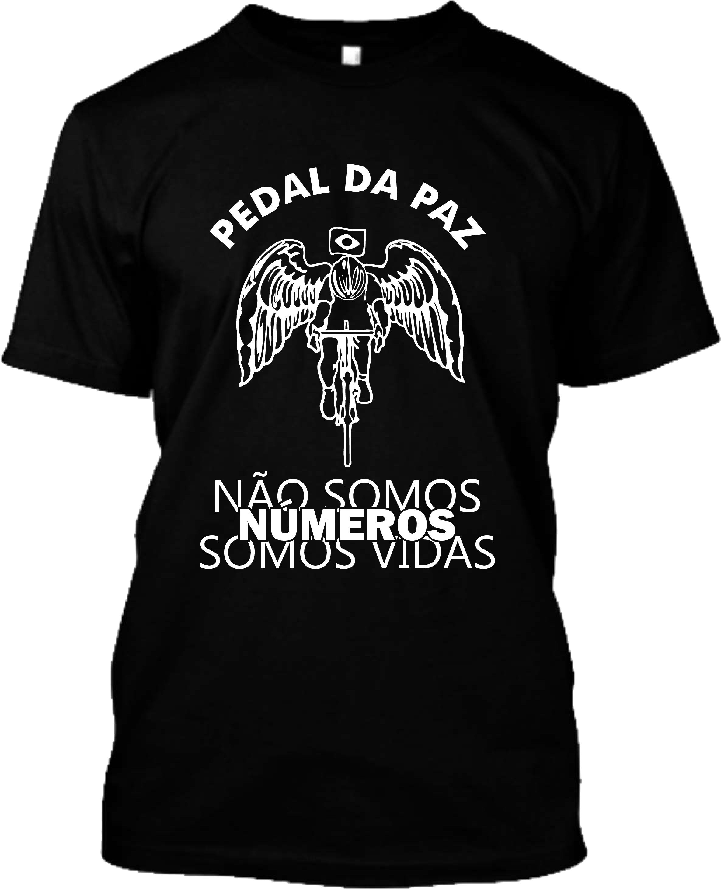Camisa oficial do Pedal da Paz Brasil